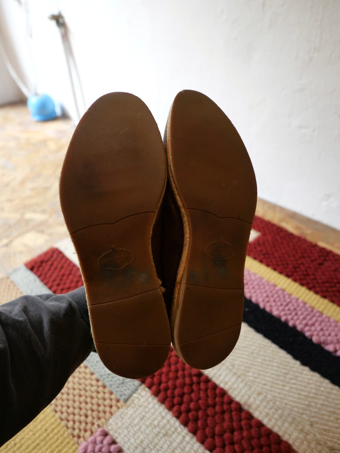 프라다 옥스포드 슈즈 상품이미지5