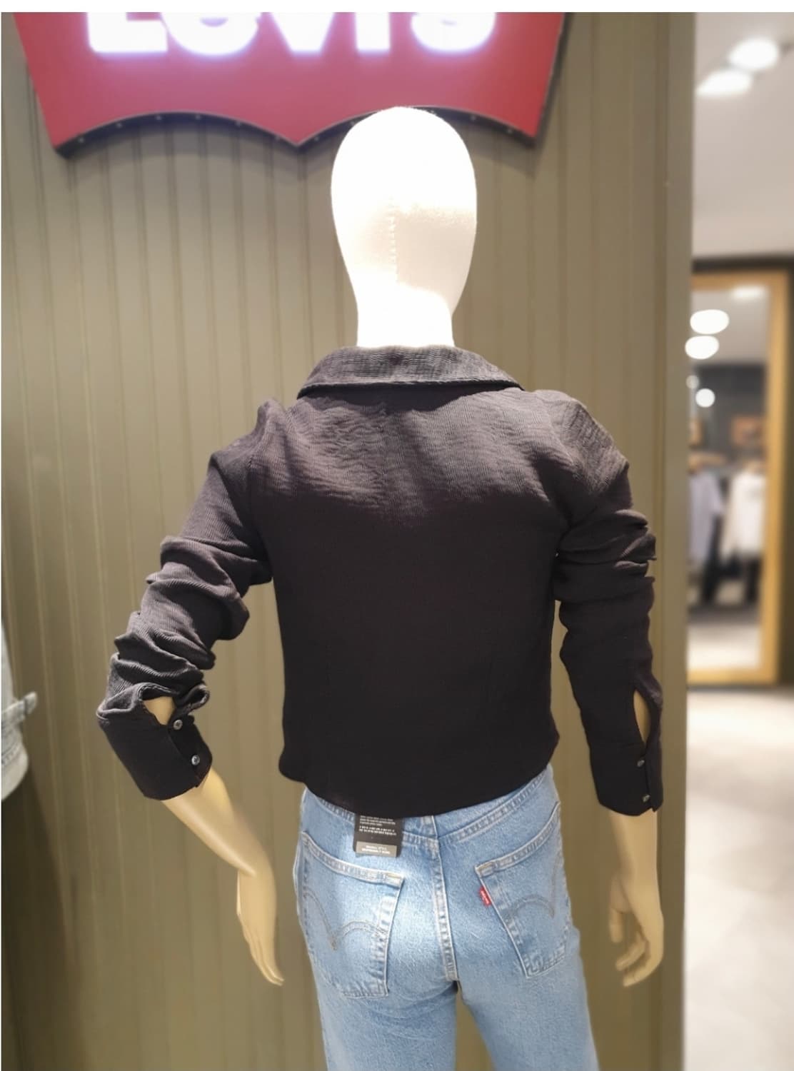 LEVI'S 여성 이네스 블라우스M 상품이미지4