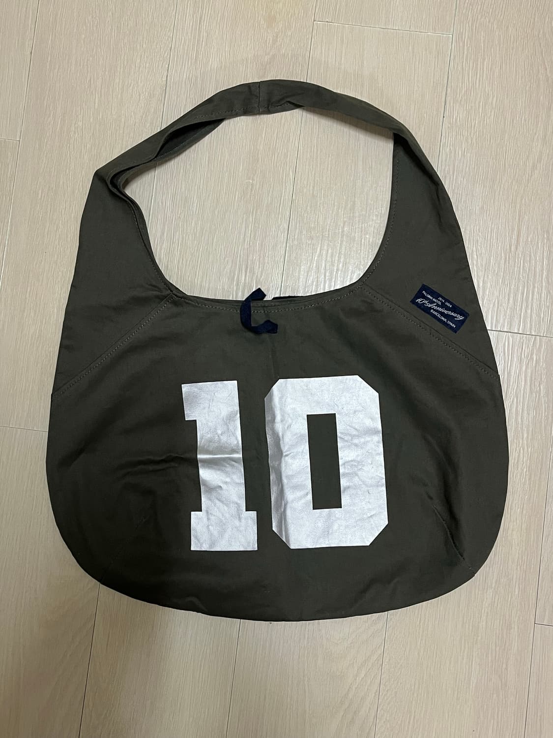 [4/5까지판매] 팔로마울 10주년 에코백 카키, 팔로마울 가방 상품이미지3