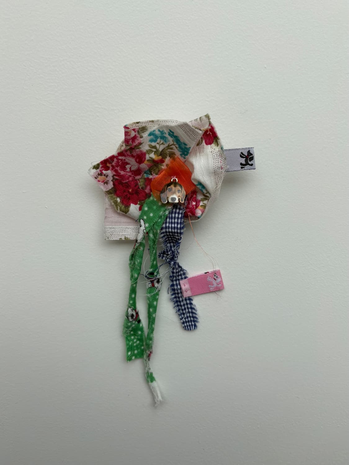 brooch 👚브로치 뱃지 패브릭 로제트 상품이미지1