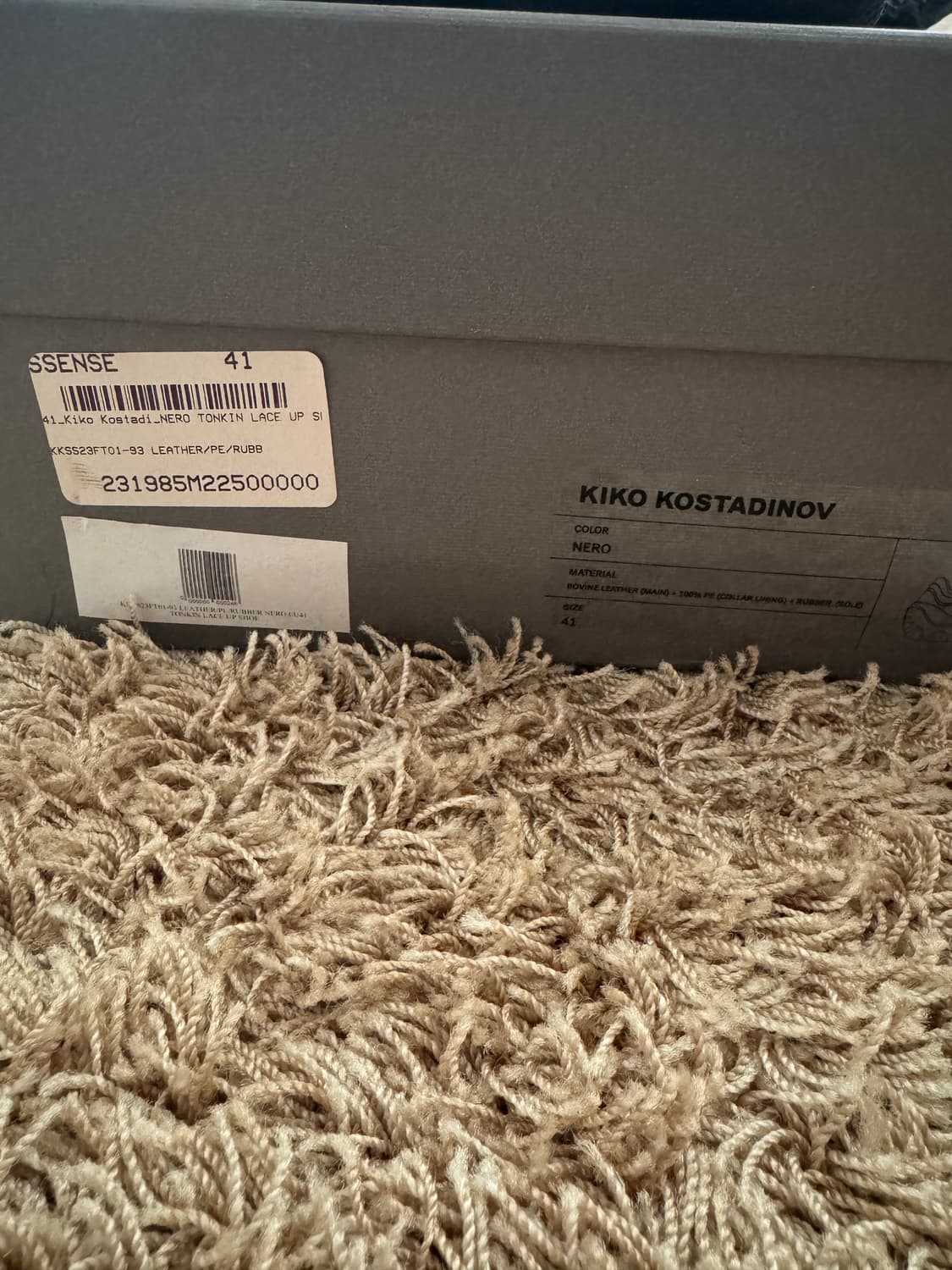 41) kiko kostadinov tonkin lace up 상품이미지3