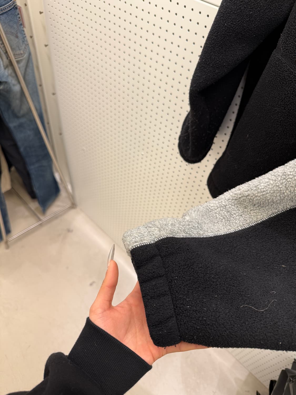 MLB 자이언츠 빅스펠아웃 박시 후리스 후드 집업 U993 상품이미지4