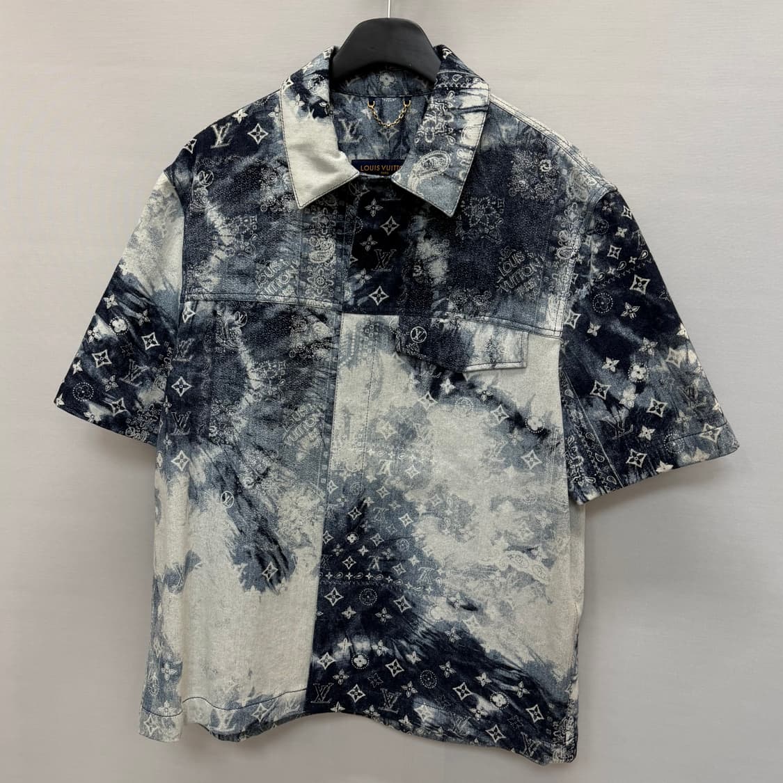 루이비통 모노그램 반다나 데님 셔츠 (105) 상품이미지2