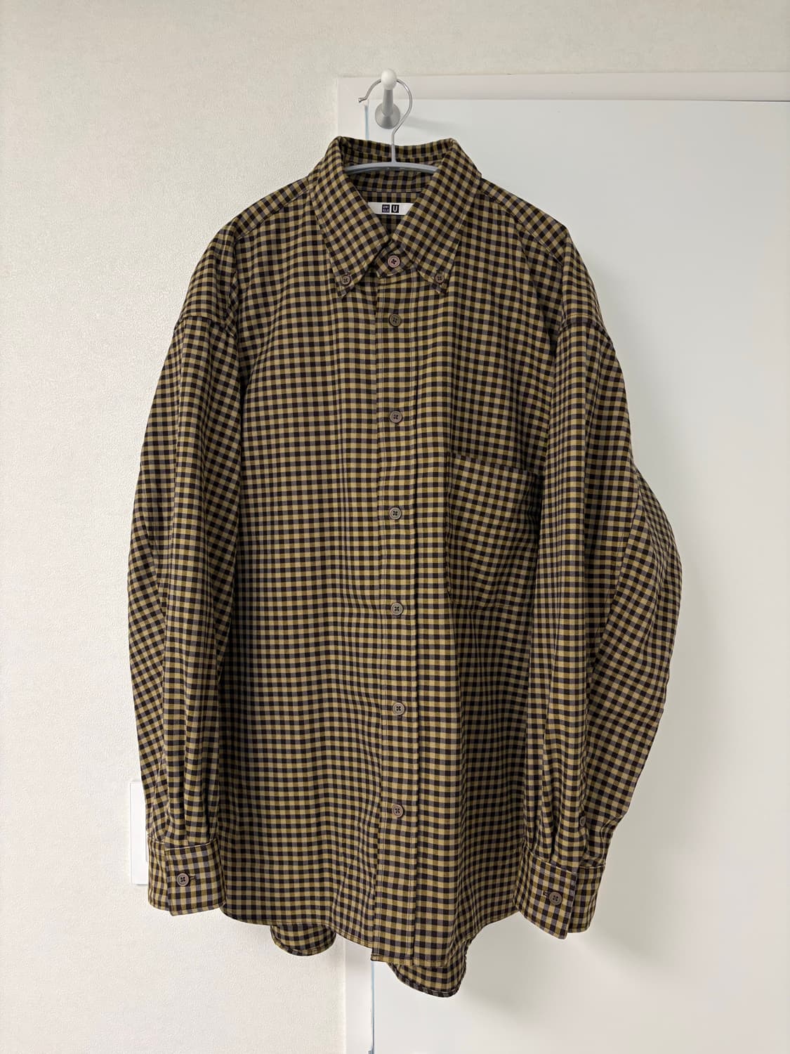 유니클로U 트윌오버사이즈셔츠 L 상품이미지1