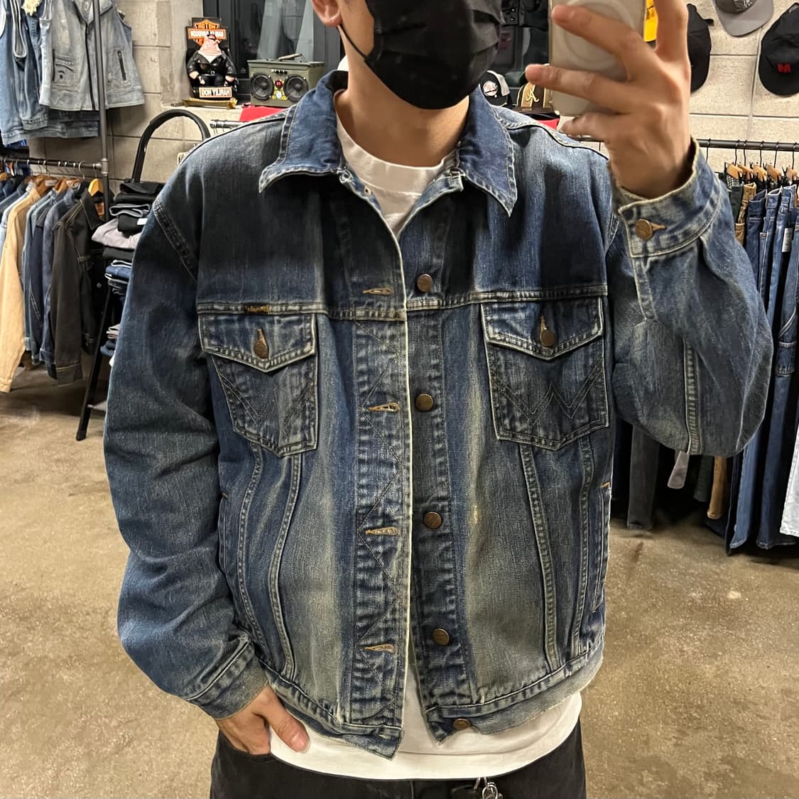 Wrangler 데님 트러커 자켓 (105) 상품이미지6