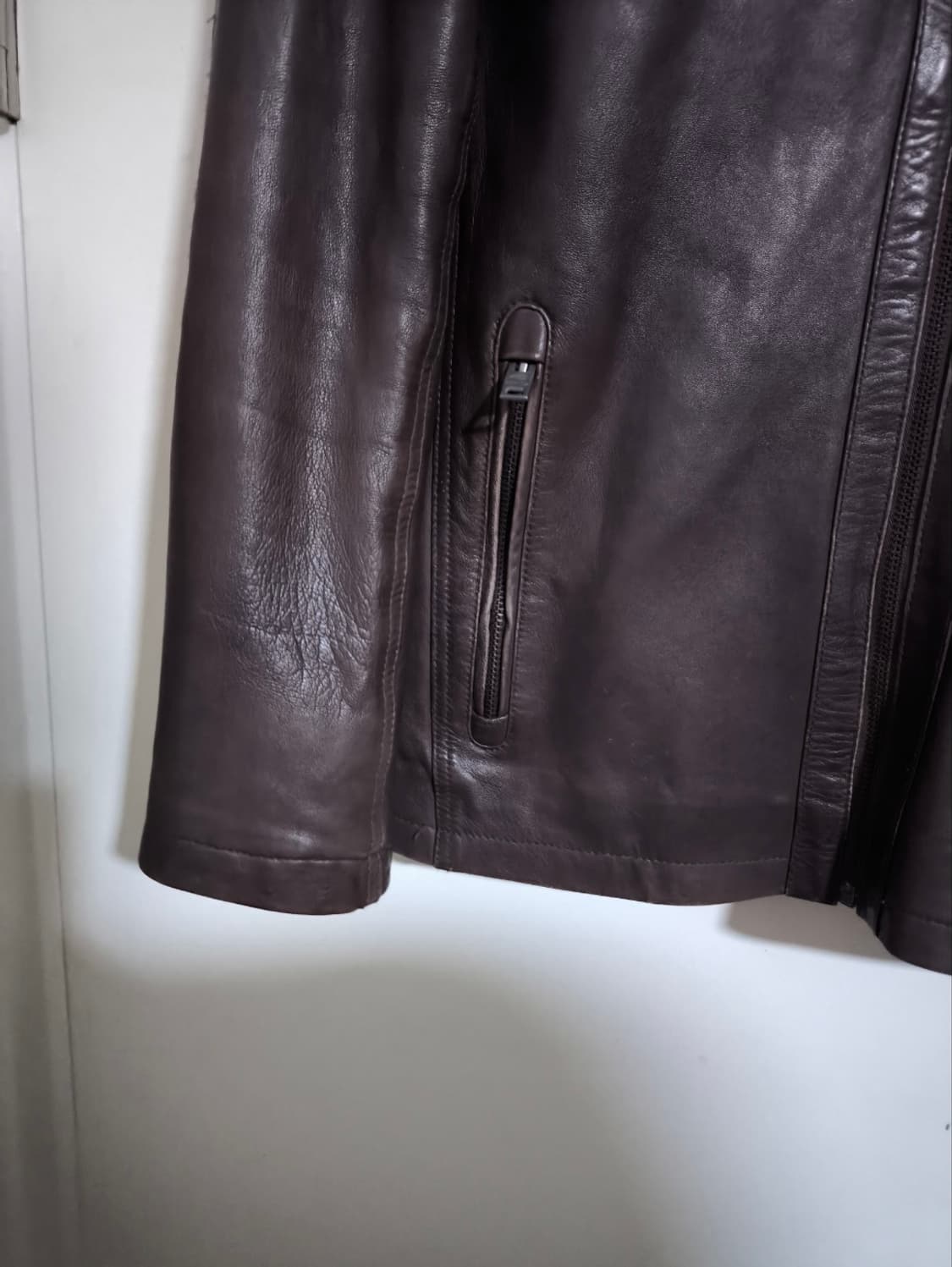 XL 카멜액티브 독일 램스킨 리얼가죽 자켓 상품이미지4