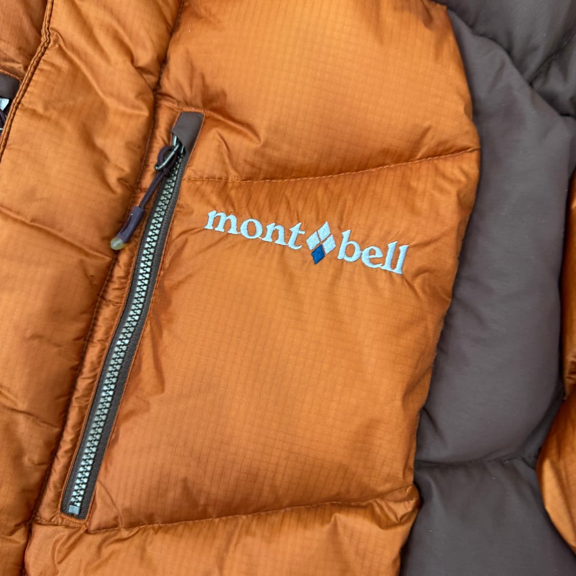 110(105)몽벨 글래시어 구스다운 800 패딩 자켓  상품이미지4