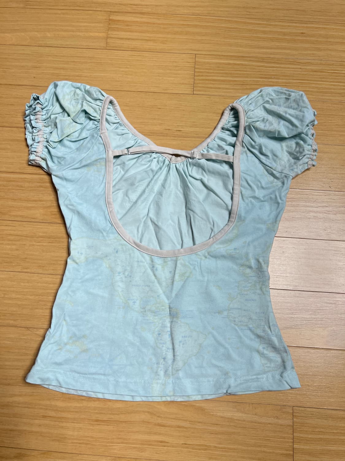 스컬프터 sculptor 투어리스트 스쿱 백 티셔츠 베이비블루 M 상품이미지8