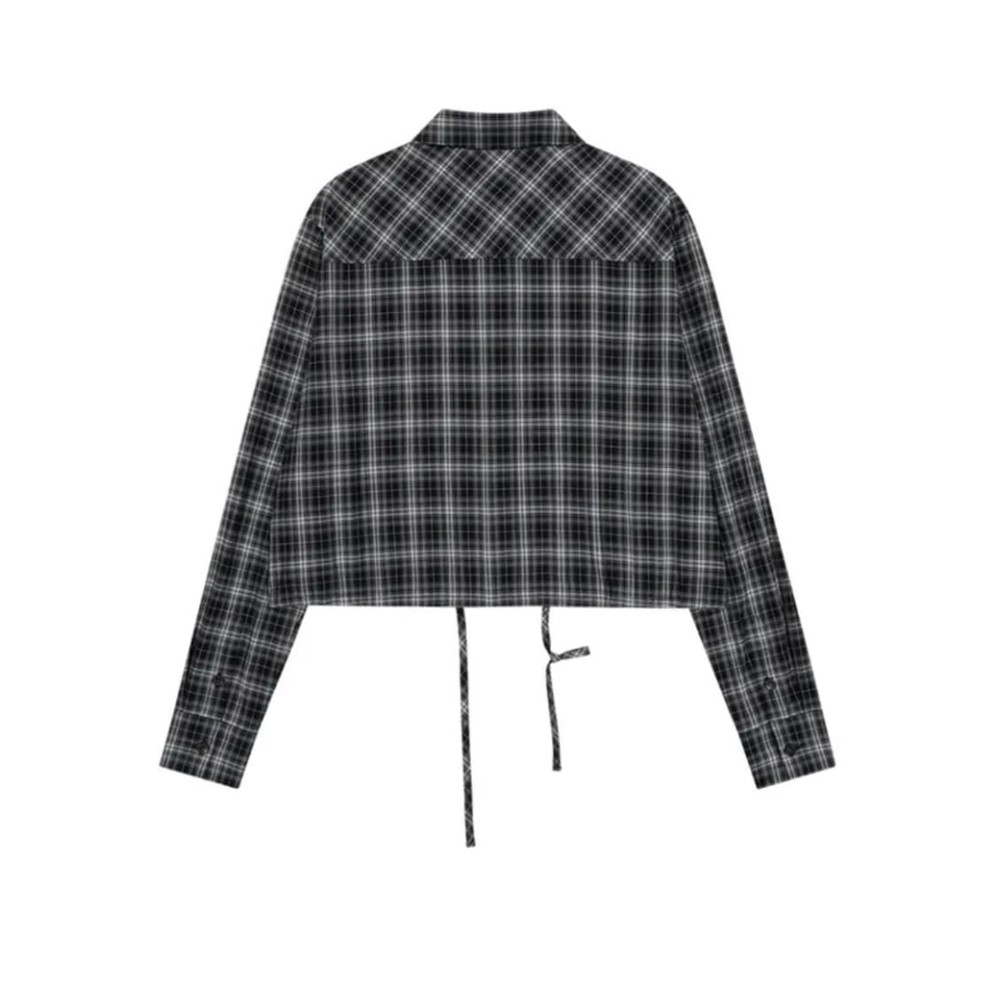 뚜오미오 체크 셔츠 상품이미지2