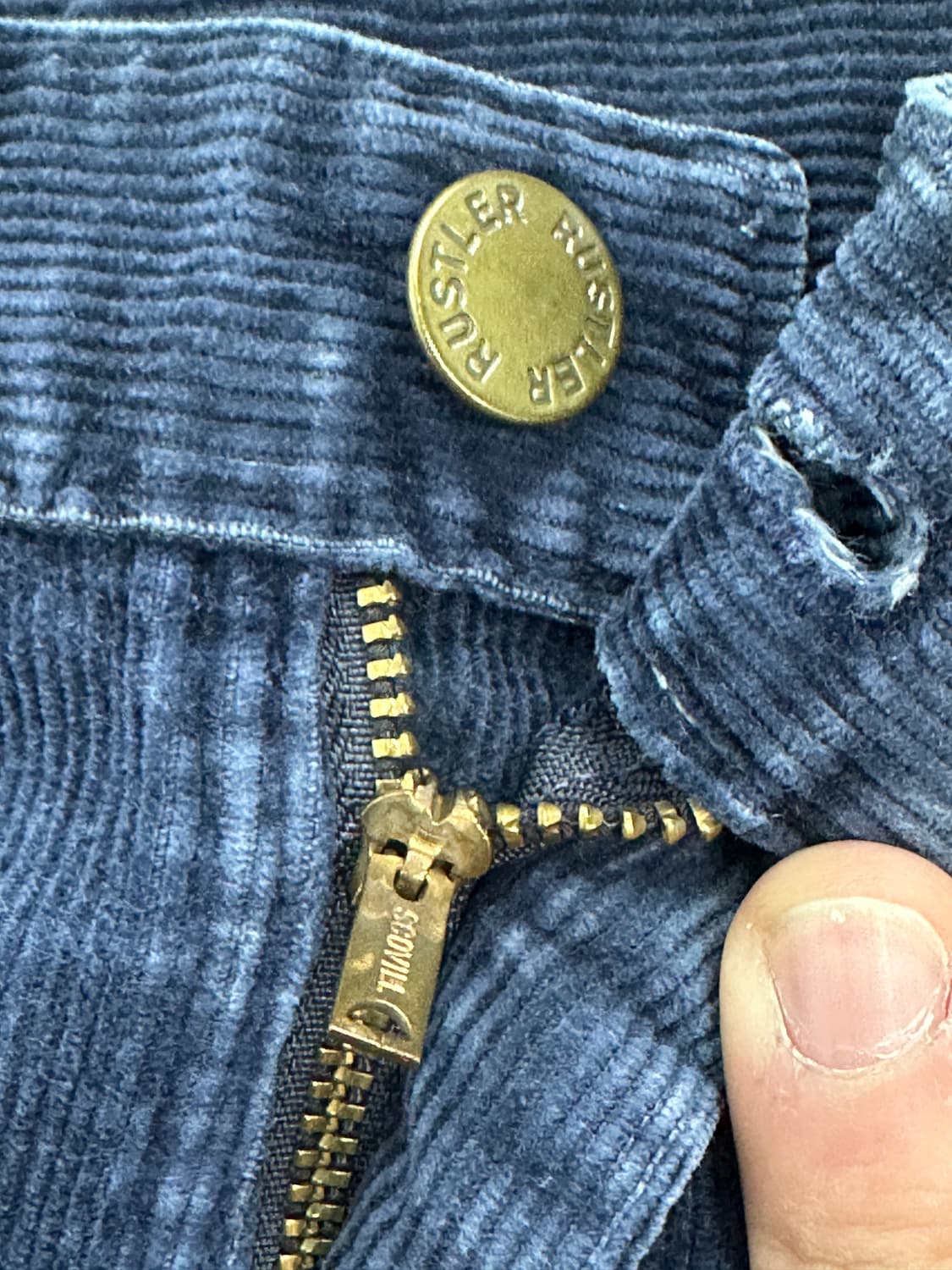 80s RUSTLER 코듀로이 팬츠 36x34 상품이미지5