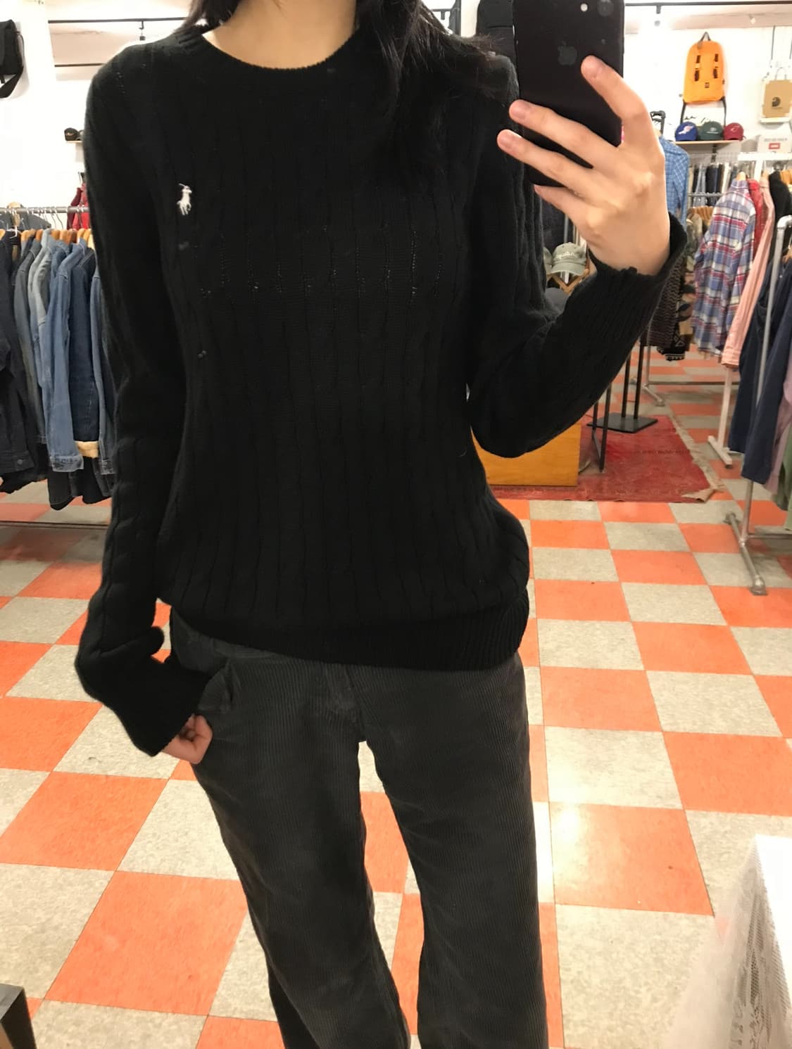 폴로 꽈베기니트 상품이미지1