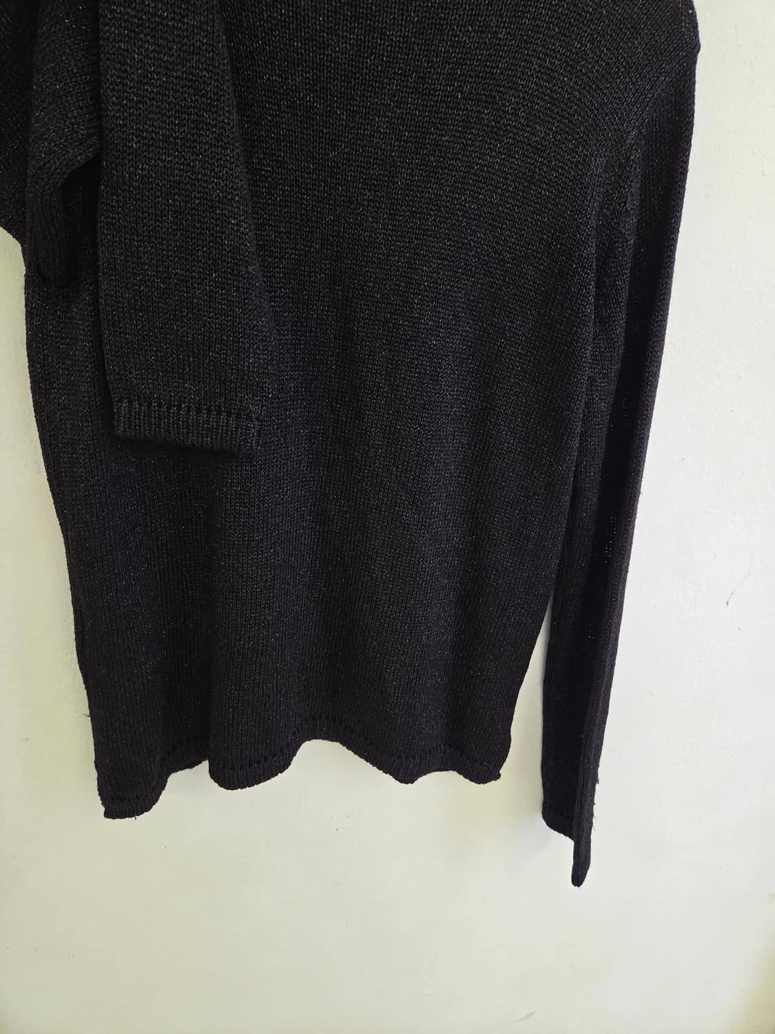 아르마니진 남성 블랙 니트  상품이미지7