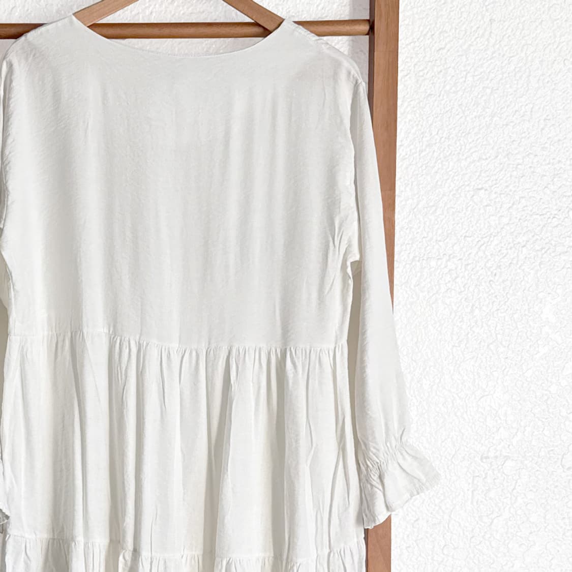 화이트 포그 티어드 롱드레스 상품이미지8