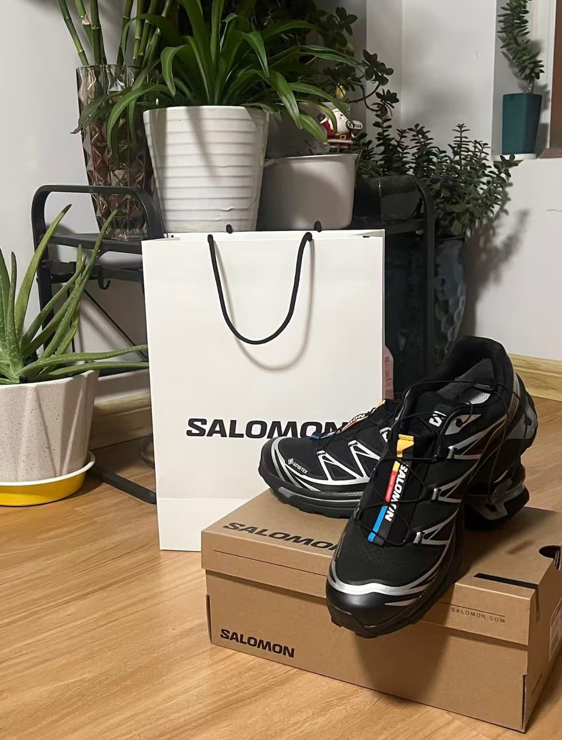 살로몬 XT-6 고어텍스 블랙 실버 240mm 상품이미지2