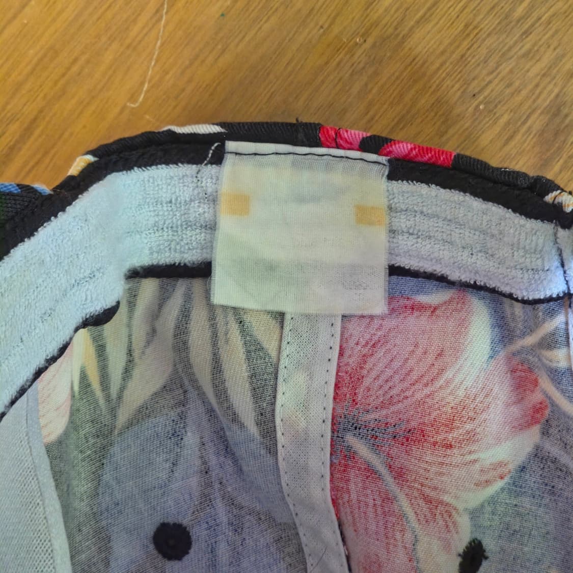 하와이안 플로럴 패턴 로프캡 상품이미지5