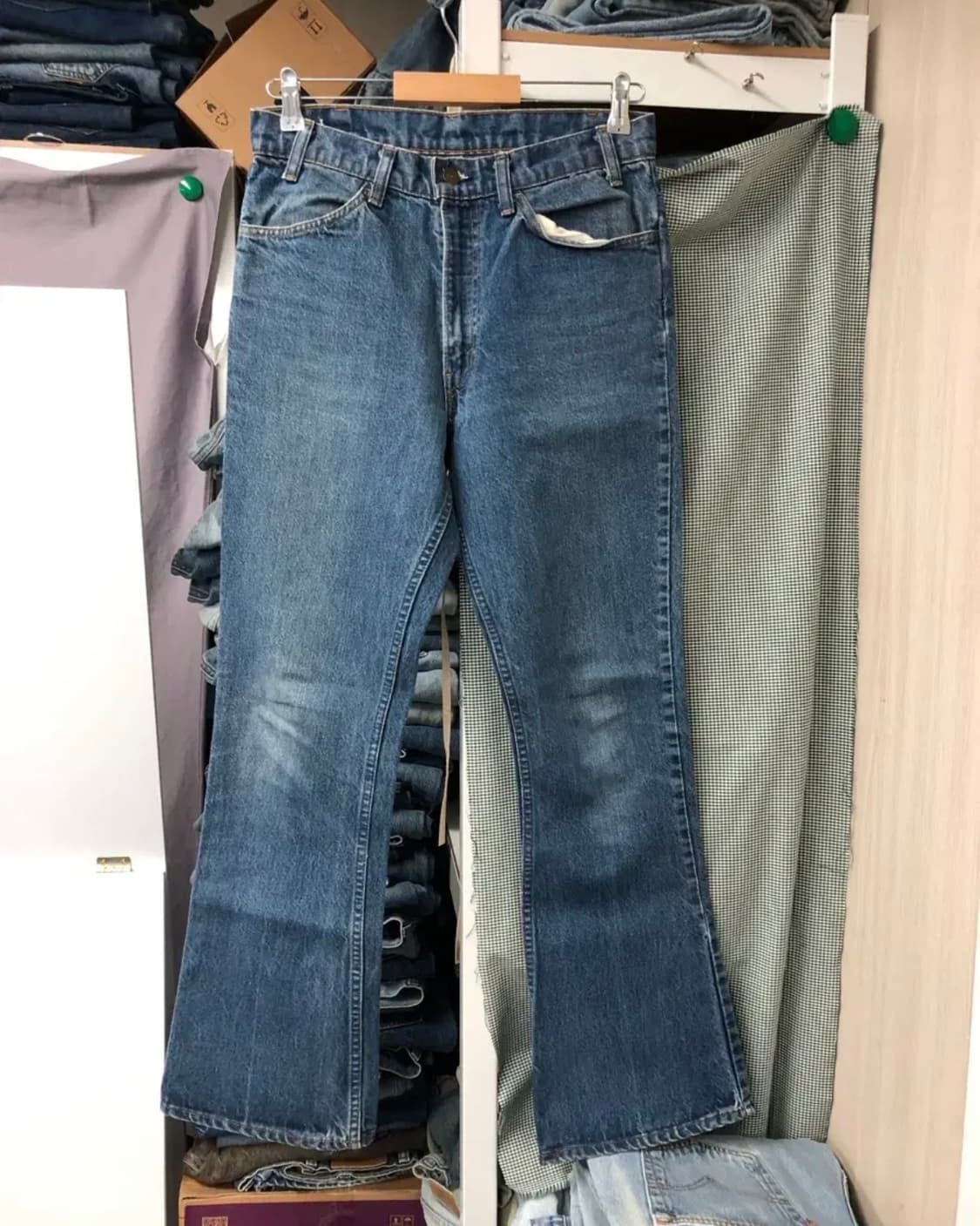 80s 리바이스646플레어(81년) 허리32 상품이미지1