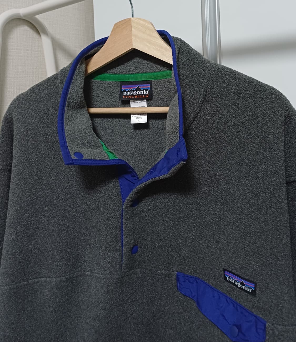 [L] 파타고니아 신칠라 스냅티 니켈 / 블루 상품이미지2