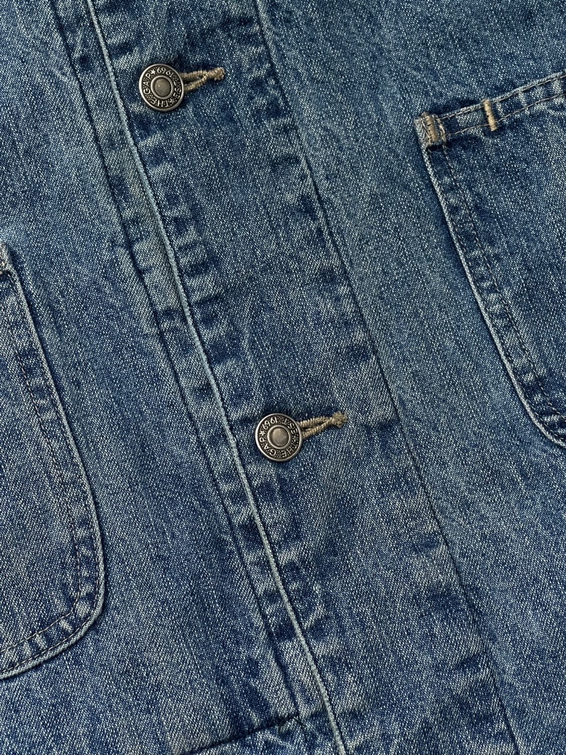 갭 90s 데님 초어 코트 자켓 / 올드 갭 상품이미지7