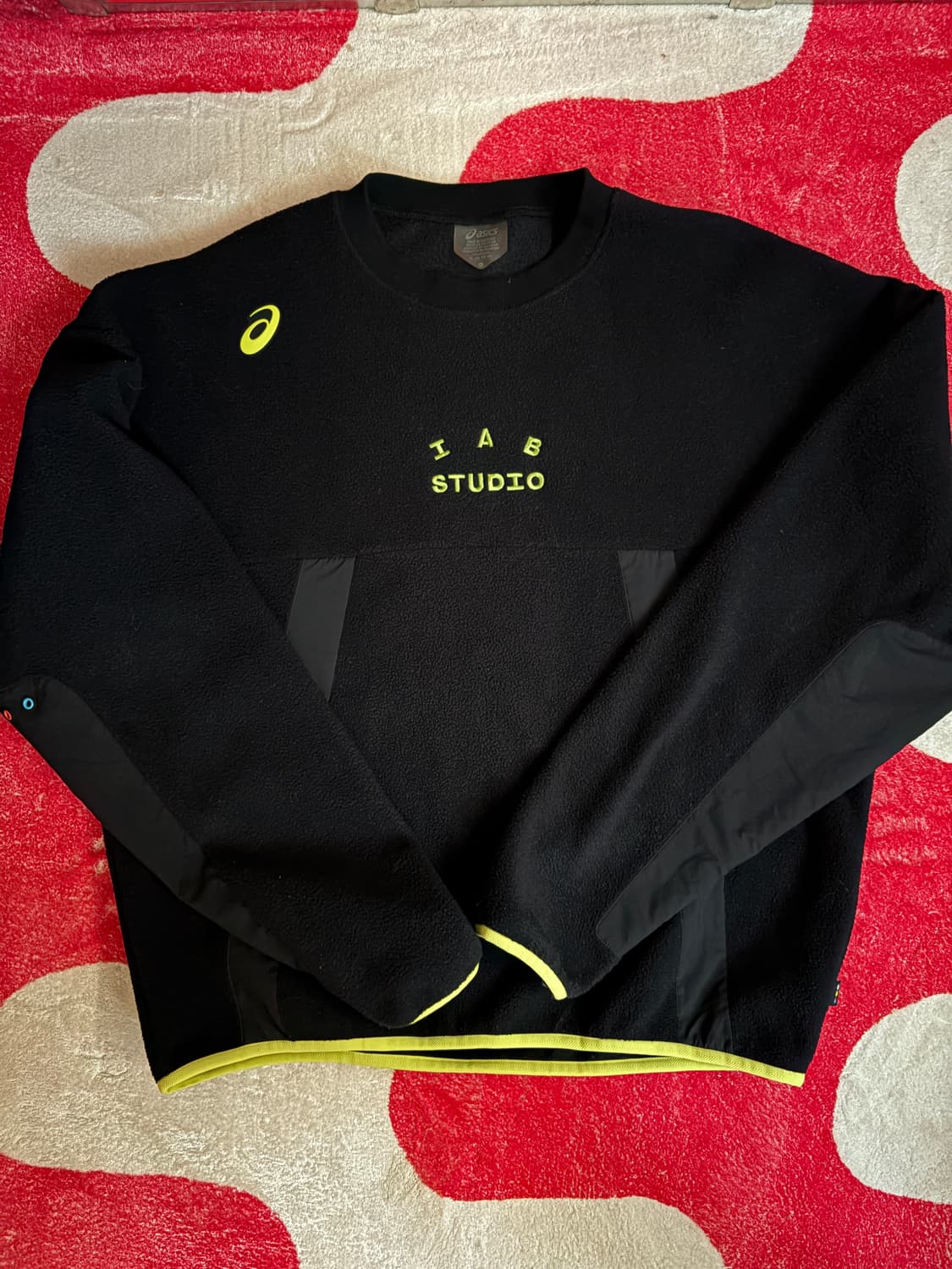 [L] 아이앱 아식스 플리스 맨투맨 상품이미지3