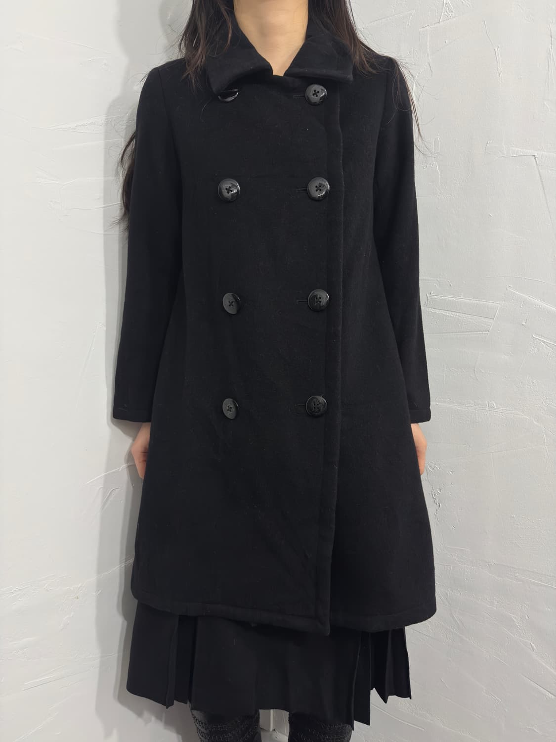 rosso button wool coat 상품이미지5