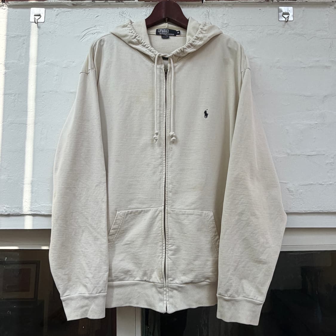 Polo Ralph Lauren 폴로랄프로렌 후드집업 크림 XL 상품이미지1