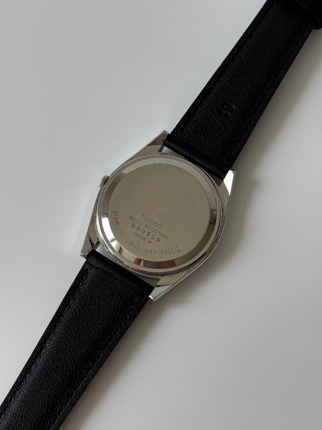 세이코 1980년대 아라빅 인덱스 쿼츠 남성 상품이미지5