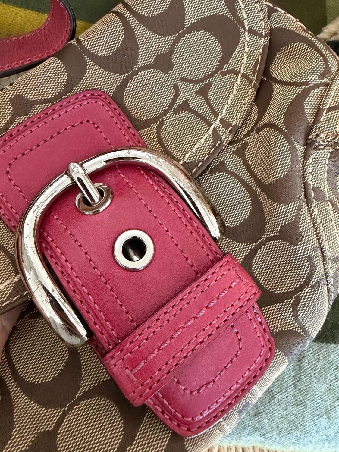 코치 빈티지 정품 웨스턴 미니 숄더백 상품이미지4