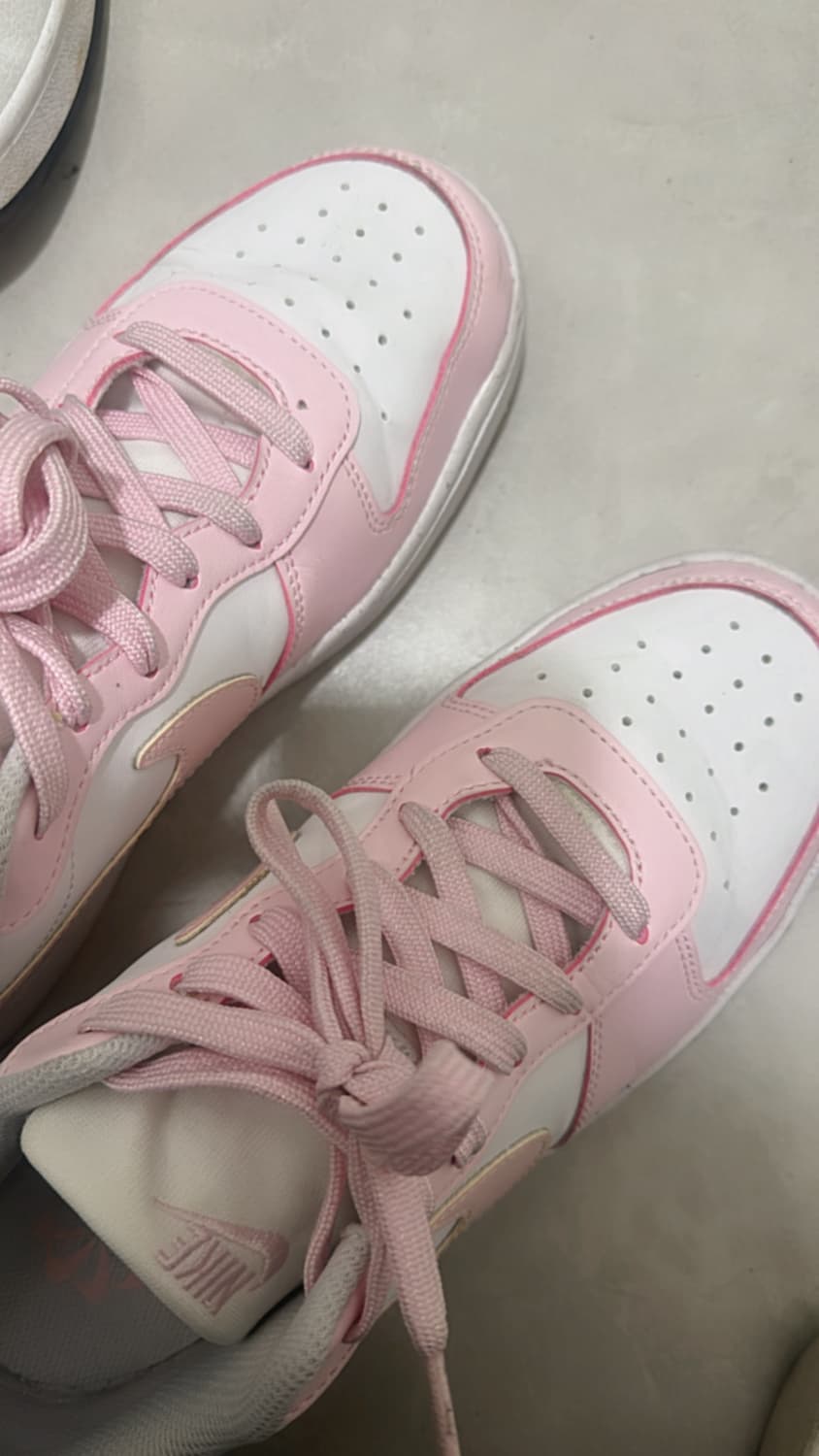 나이키 코트 바로우 핑크 스니커즈 단화 상품이미지1