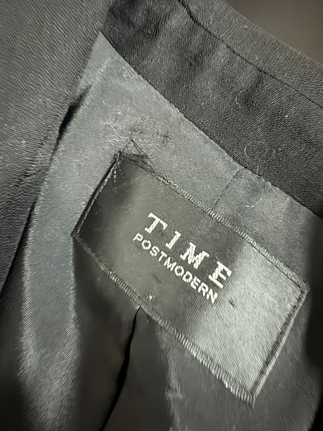 여성 한섬 타임 time 금장 더블 블레이저 자켓 55 블랙 상품이미지3