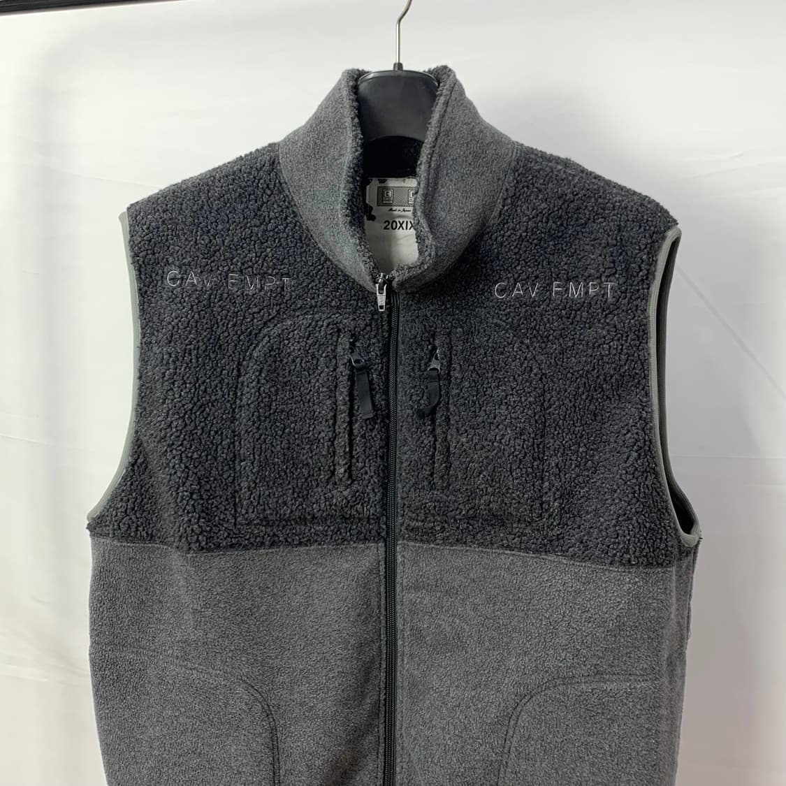 카브엠트 fleece zip vest 플리스 베스트 상품이미지3