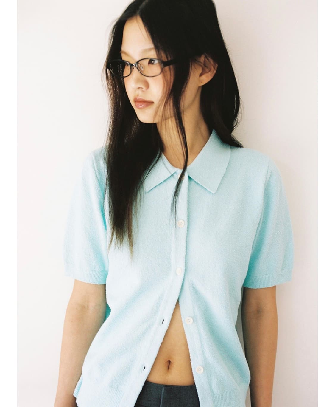 포니테일 tweet half sleeve cardigan 상품이미지1