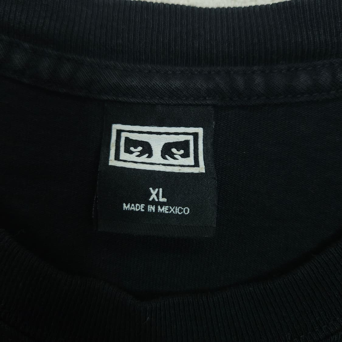 오베이 반팔티 XL 블랙 상품이미지3