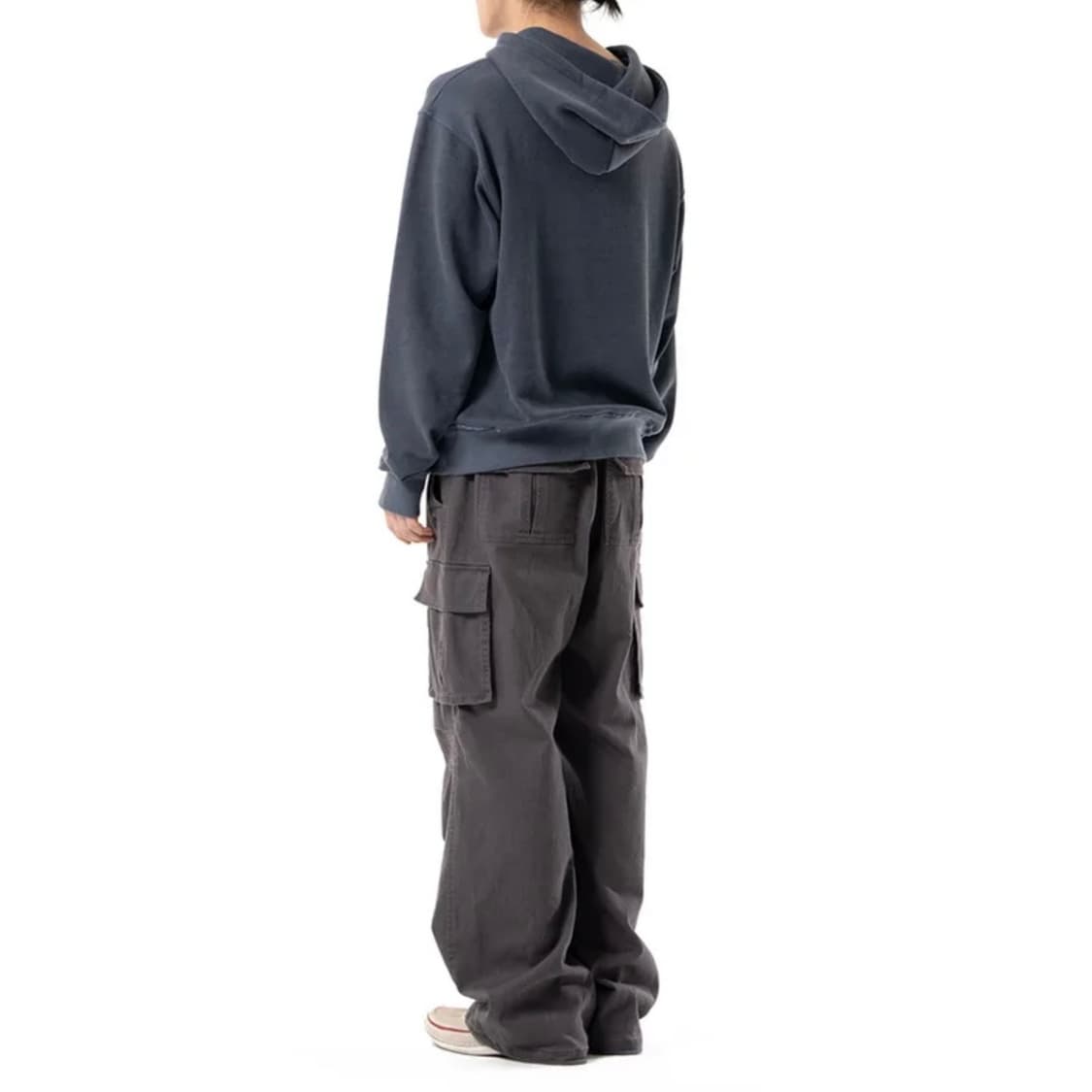 아캄 Washed Semi Wide Cargo Pants 그레이 상품이미지2