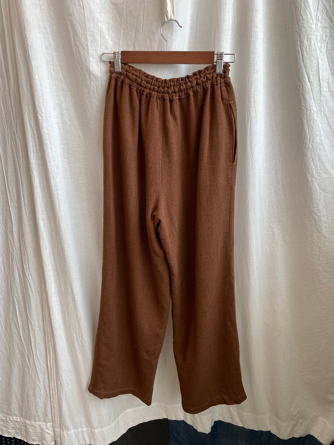 브라운 밴딩 팬츠(F) 상품이미지2