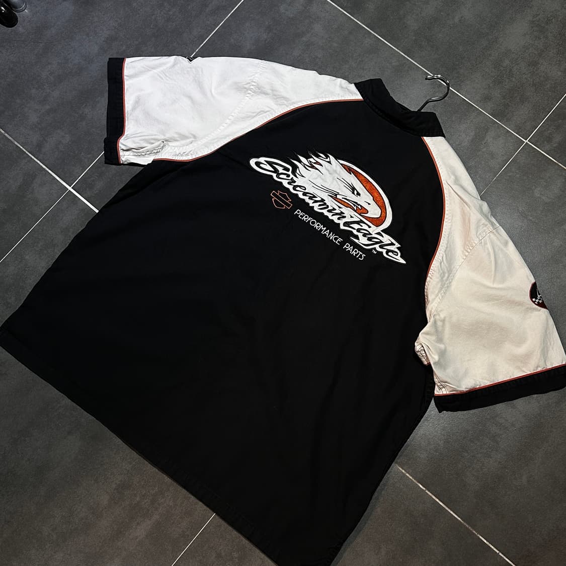 [HARLEY-DAVIDSON] 할리 레이싱 빈티지 오버핏 셔츠 상품이미지4