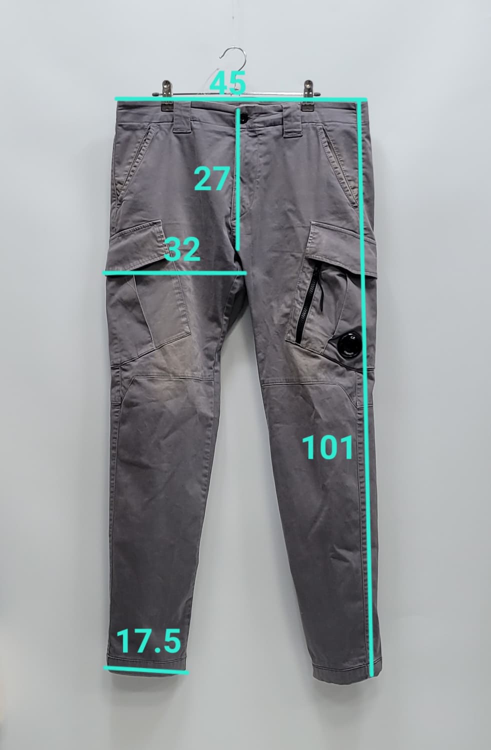 CP 컴퍼니 23SS 가먼트다잉 렌즈 와펜 카고 팬츠 / 남 84 매장판 상품이미지10
