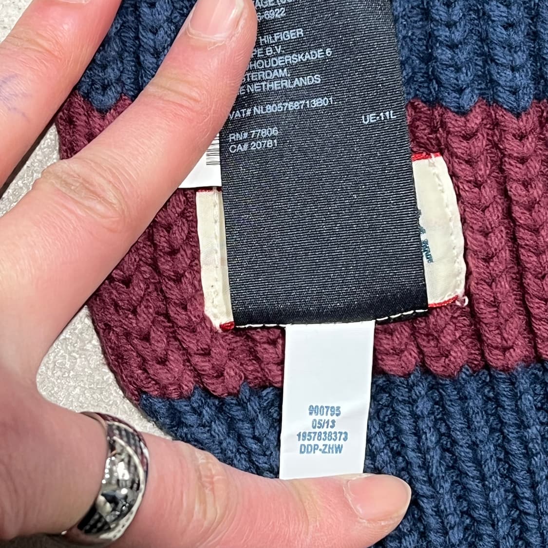 타미힐피거 스트라이프 머플러 s09621 상품이미지7