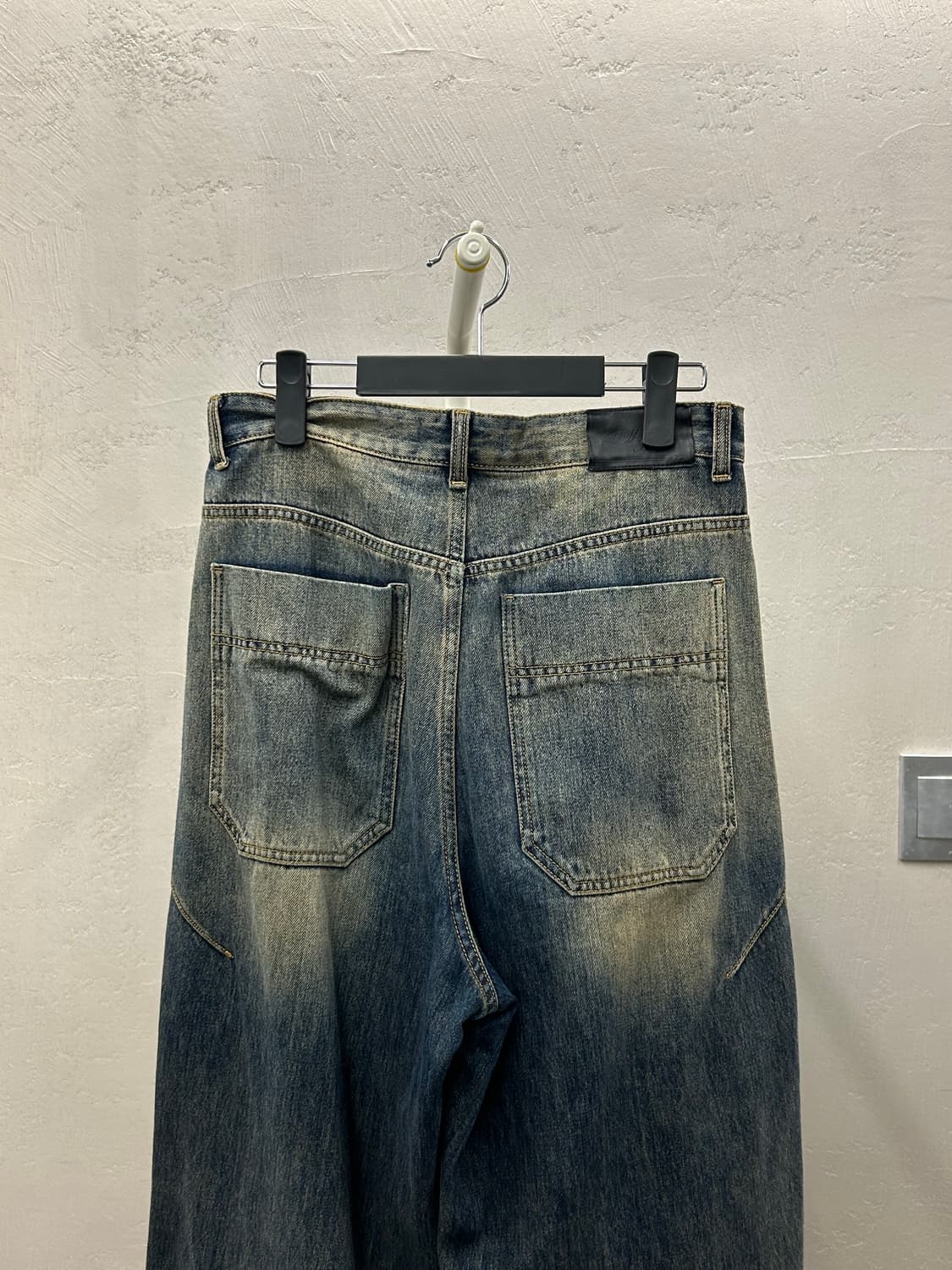 DOFF JASON(도프 제이슨) 빈티지 워싱 와이드 데님 상품이미지6