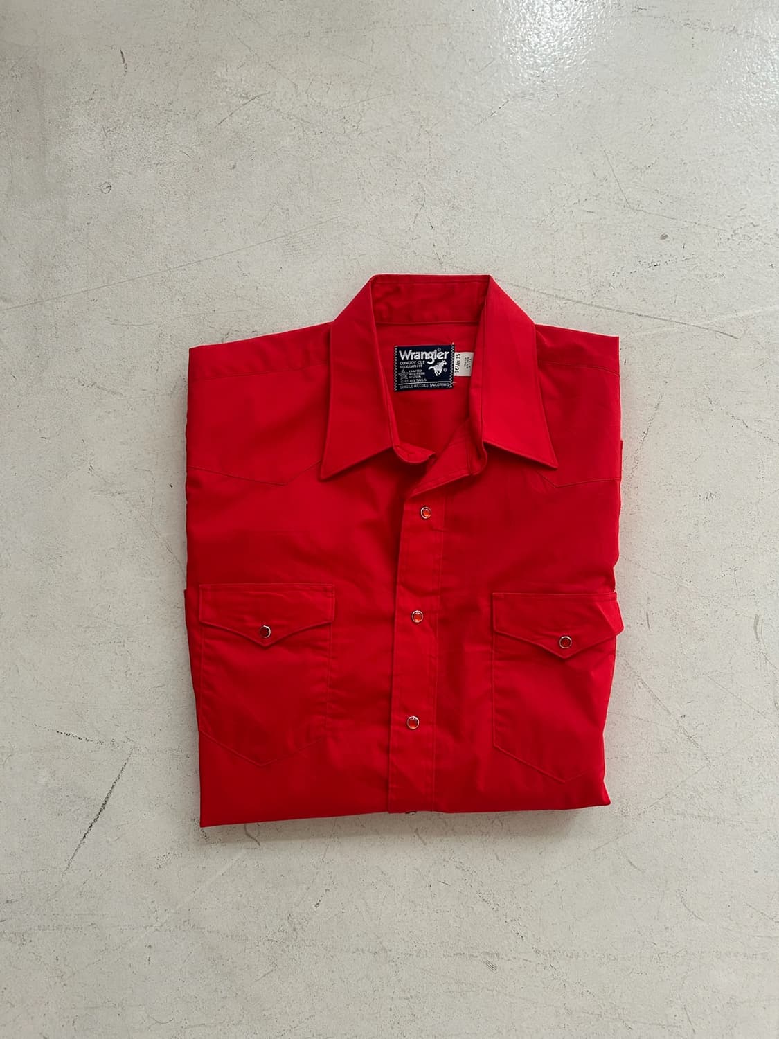 80s vtg WRangler Cowboy cut Western SH 상품이미지10