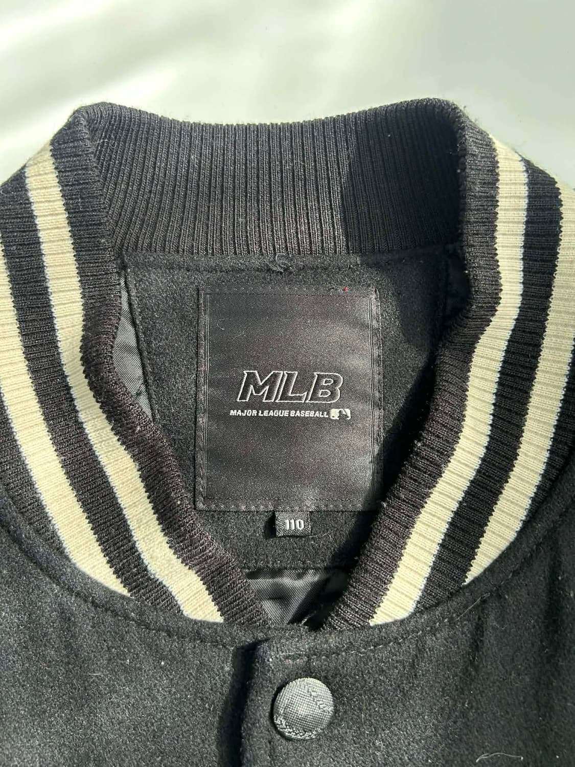 [110] 엠엘비 화이트 삭스 시카고 소가죽 바시티 자켓 상품이미지4