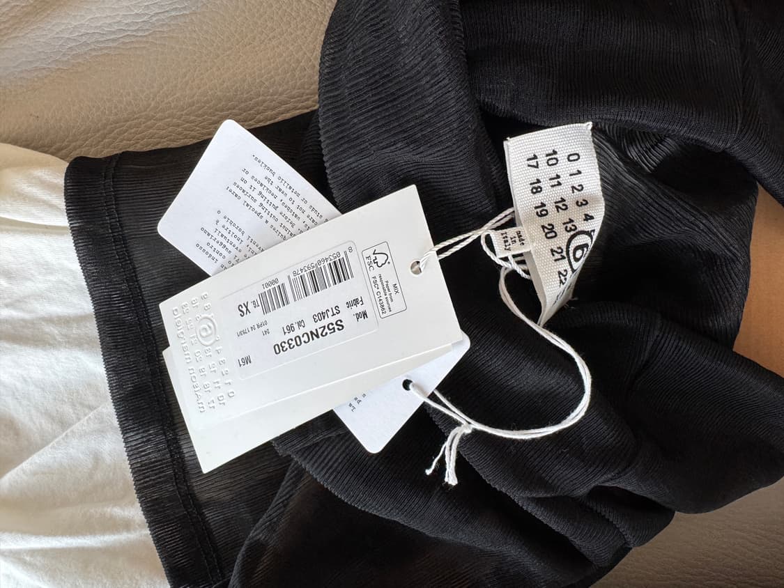 MM6 Margiela 마르지엘라 투 레이어 탑 새상품 xs  상품이미지6