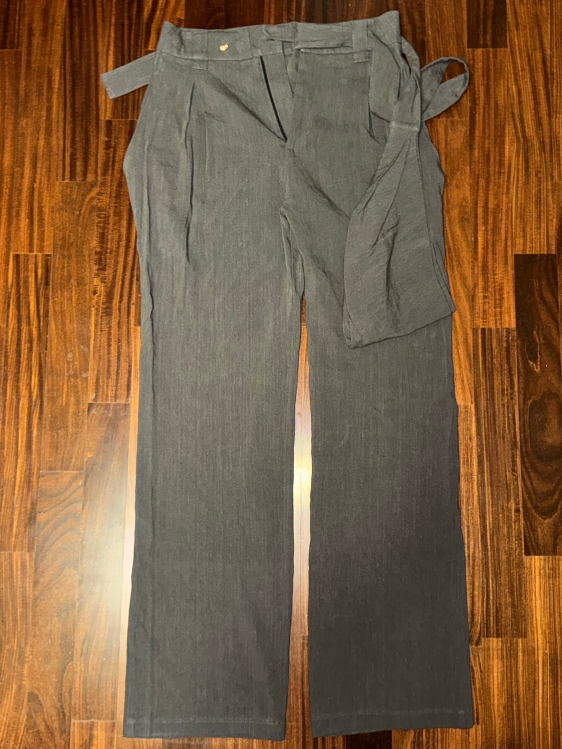 HYEIN SEO Silver Button Bag Pants 상품이미지1