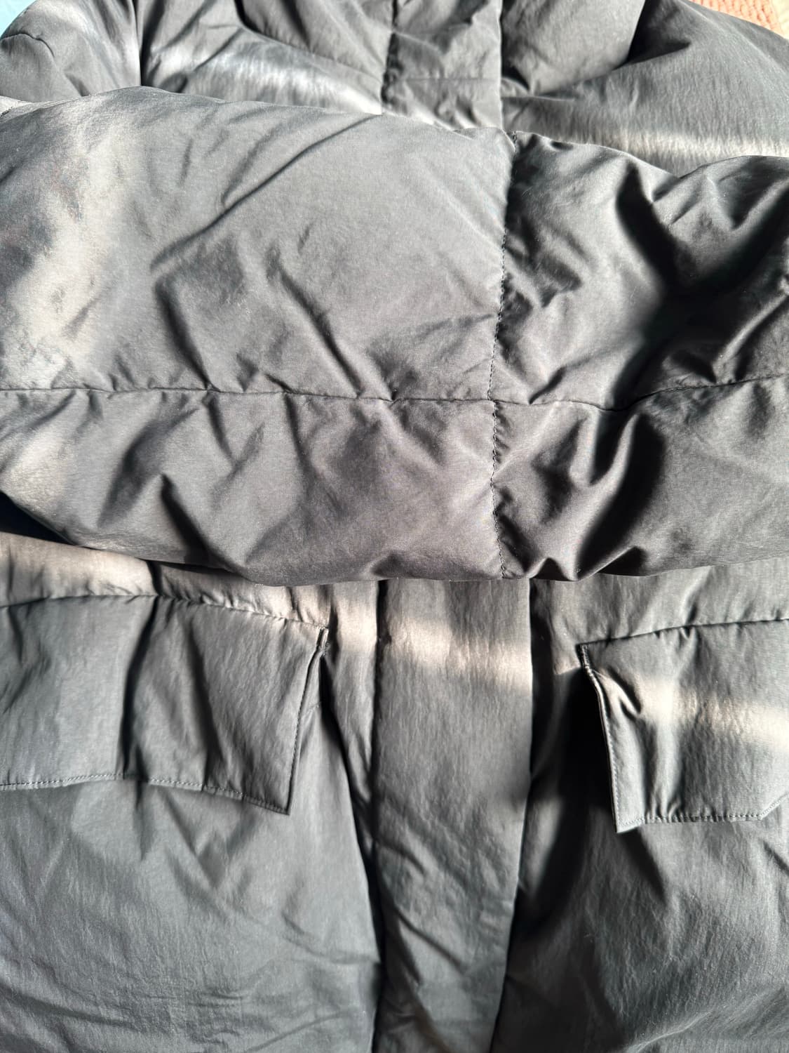 코스 블랙 cos 오라리맛 패디드 푸퍼 다운 자켓 패딩 34 사이즈 상품이미지2