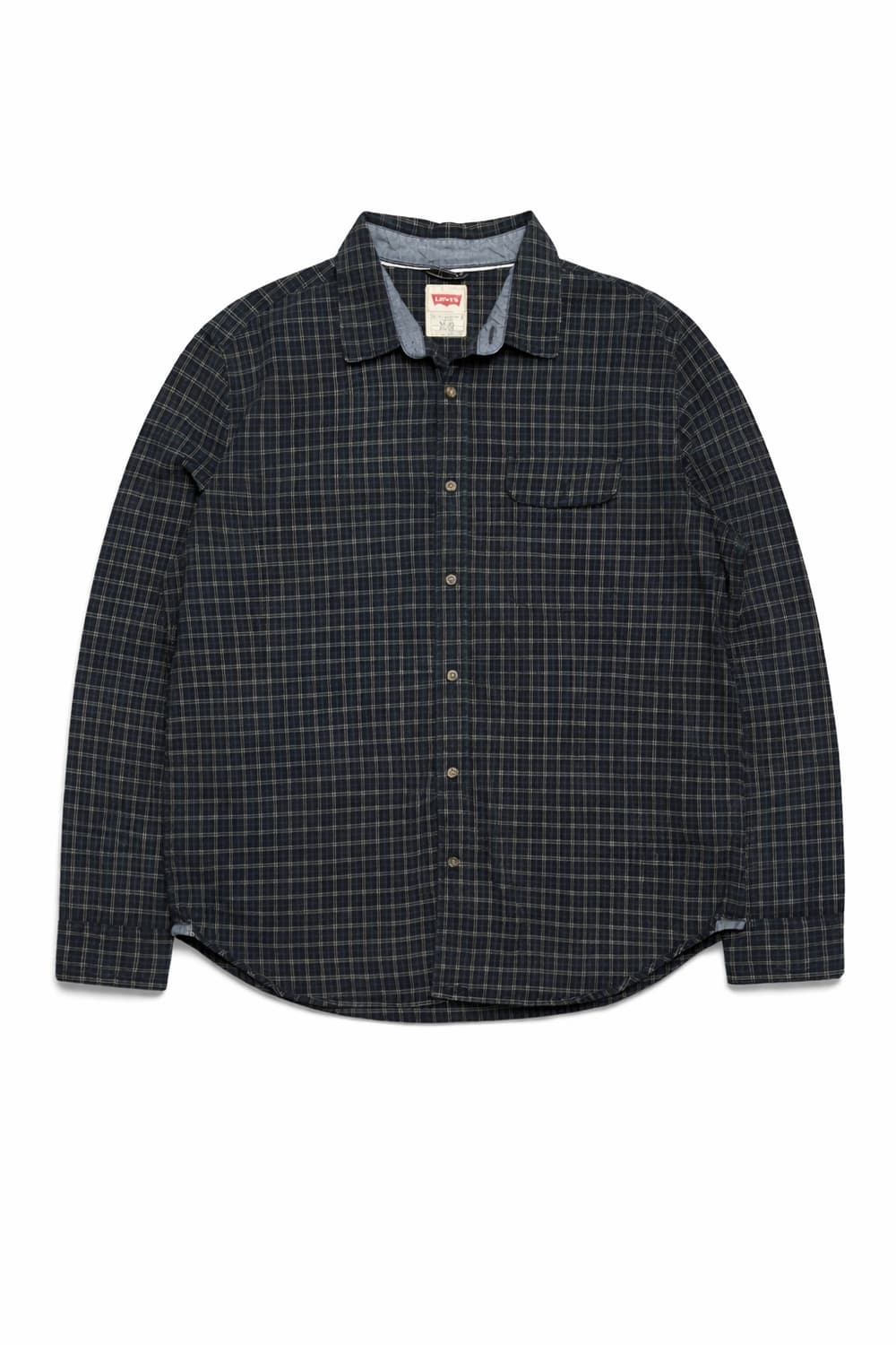 USA 00s 미국 빈티지 워크웨어 아메카지 리바이스 레드탭 체크 셔츠 상품이미지1