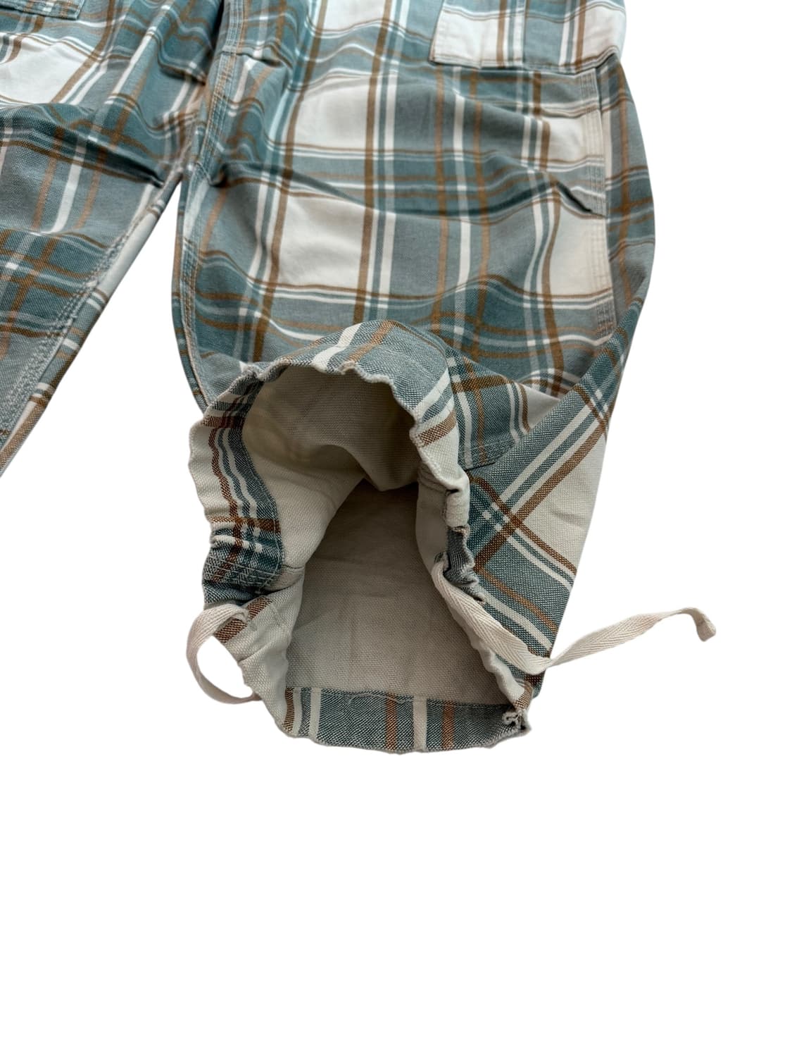 자라 루이지 체크 카고팬츠 상품이미지6