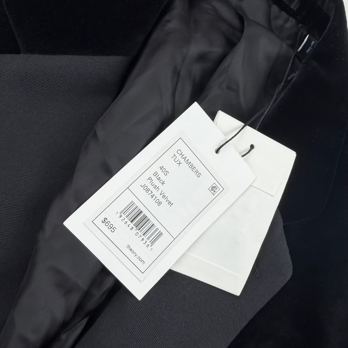 Theory Chamber Tux Velvet Tuxedo (40s) 상품이미지6