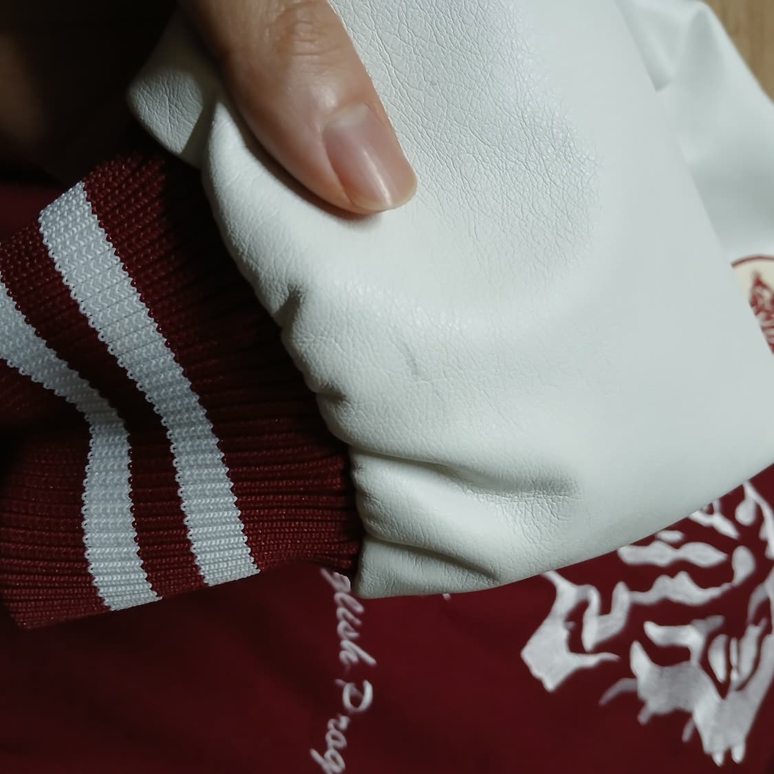 KOREA 호랑이 고려대 얇은 과잠 바시티 L 100 상품이미지10