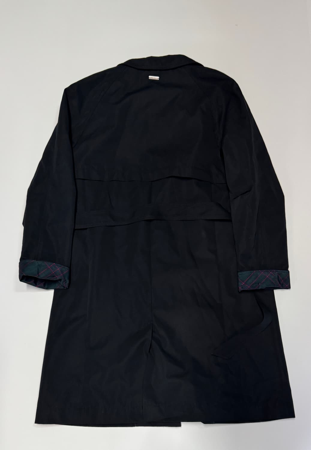 여성 노티카 Nautica 블책 미니멀 벨티드 트렌치코트 L 상품이미지2