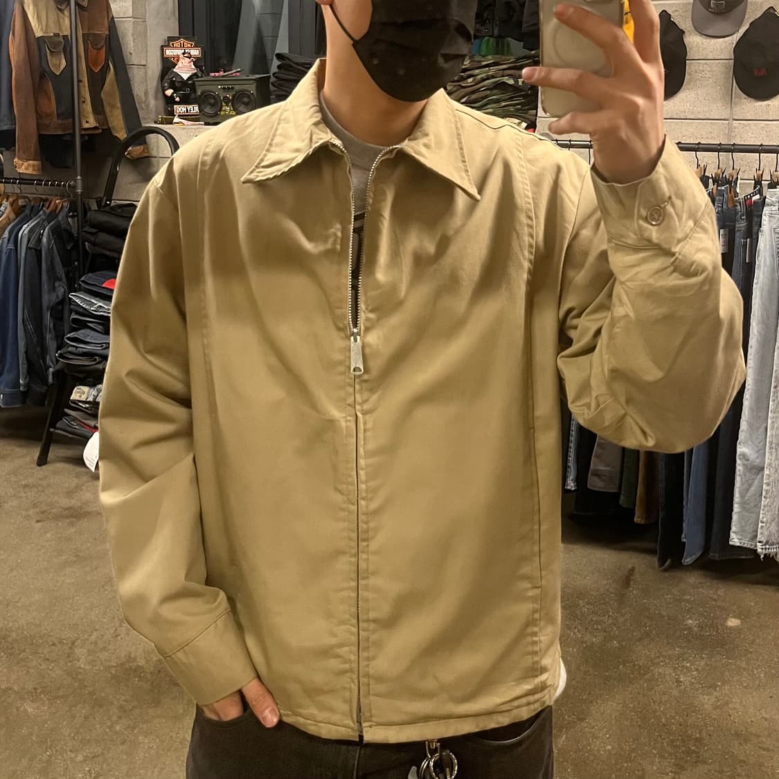 70s Sears 메카닉 워크 자켓 (105-110) 상품이미지8