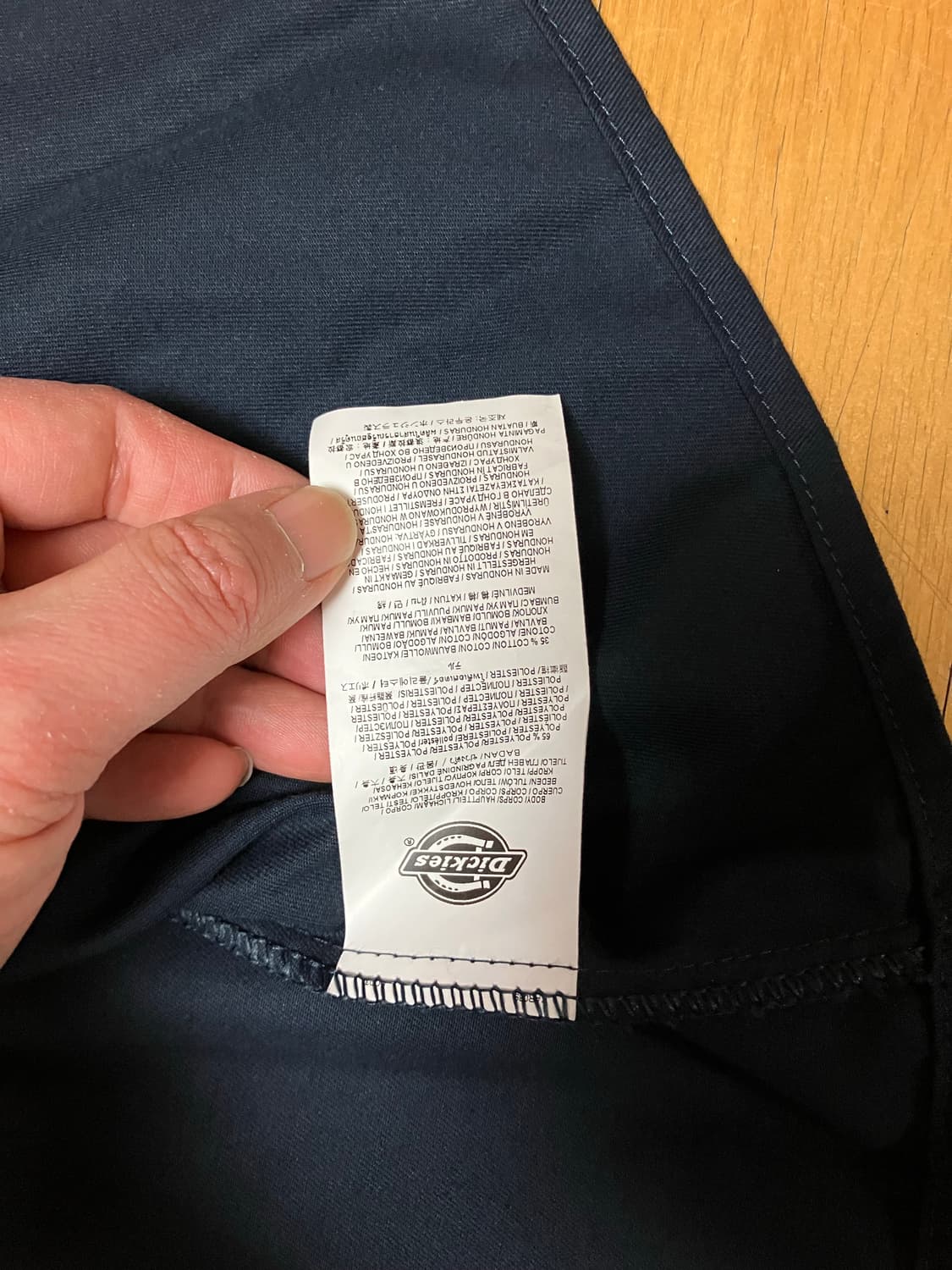 디키즈 1574 워크셔츠 XL 다크 네이비 상품이미지4